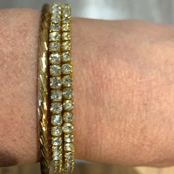 Three bangle bracelets - Picture 2 of 6